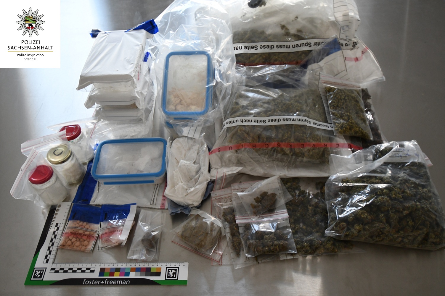 Kalbe (Milde): Kiloweise Drogen bei Razzia entdeckt