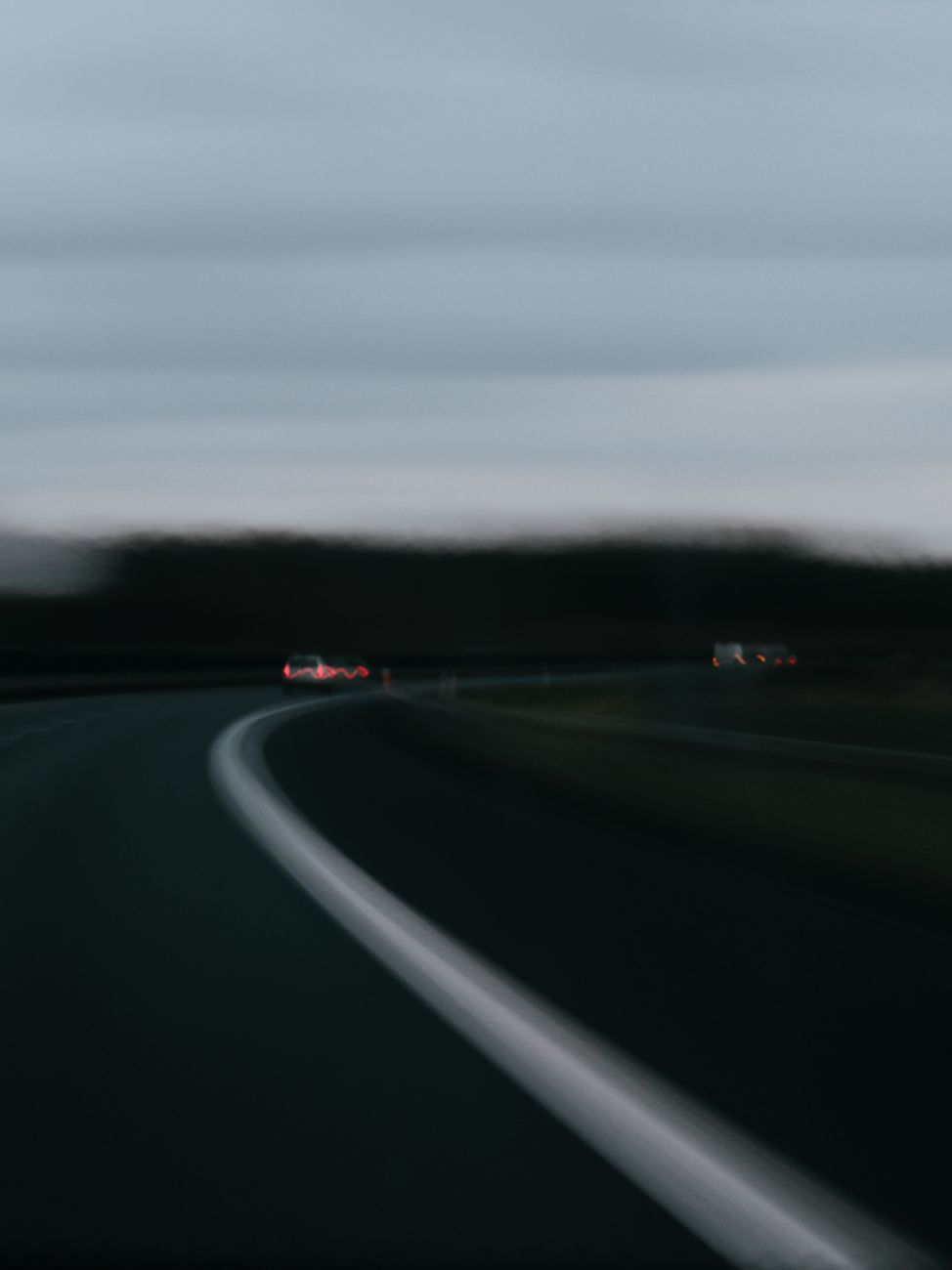 road in blur